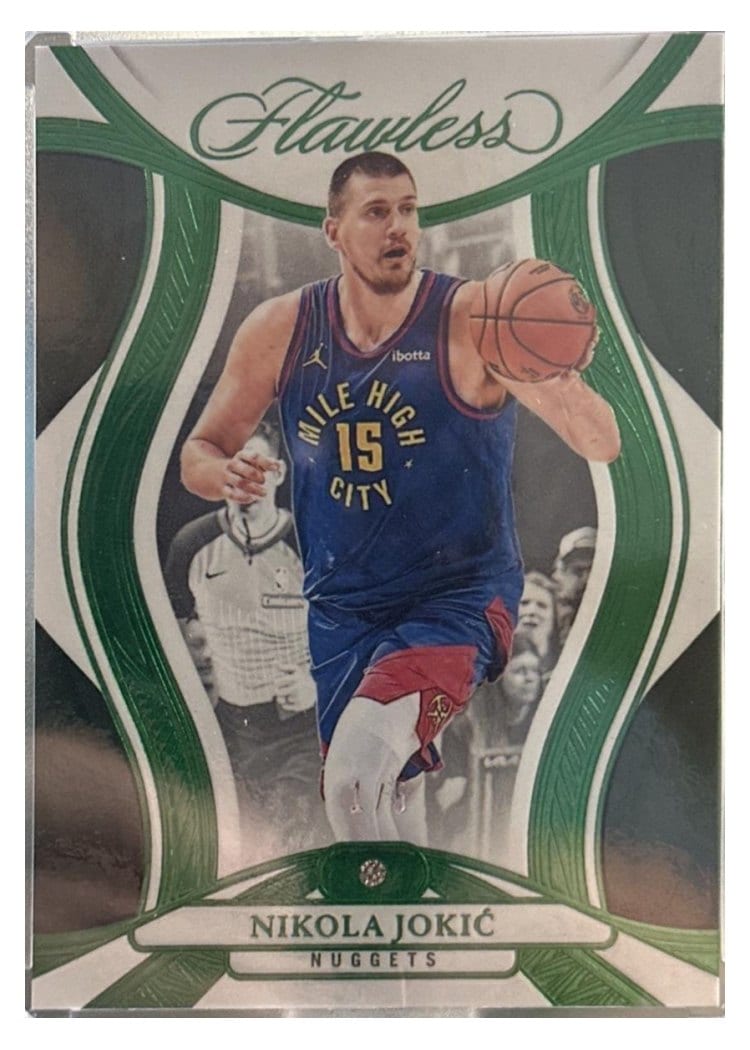 2024-25 Panini Flawless Base Gems Nikola Jokic #30 card