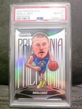 2024-25 Panini Prizm Black Prizmania Nikola Jokic #6 card