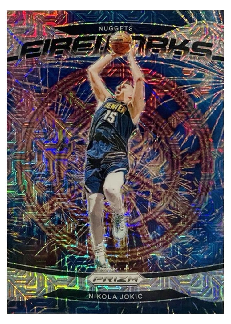 2024-25 Panini Prizm Fireworks Nikola Jokic #11 card