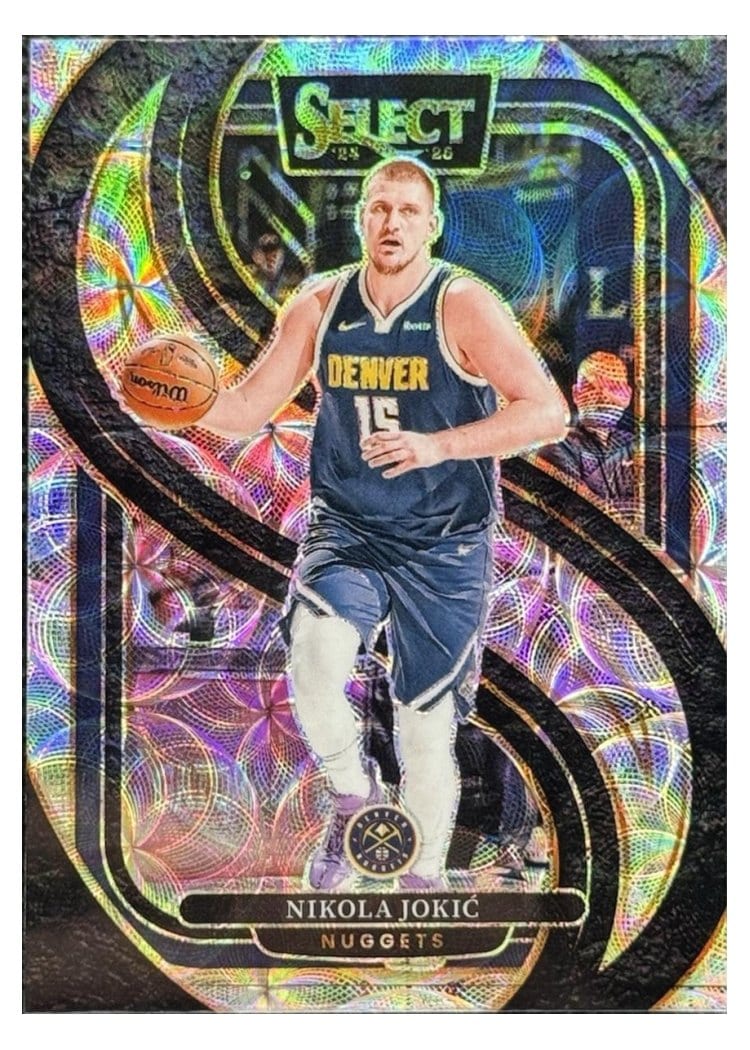 2024-25 Panini Select Base Set Nikola Jokic #140 card