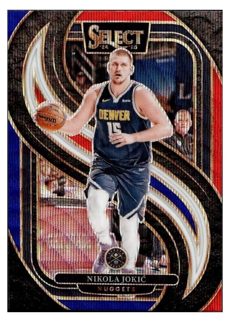 2024-25 Panini Select Base Set Nikola Jokic #140 card