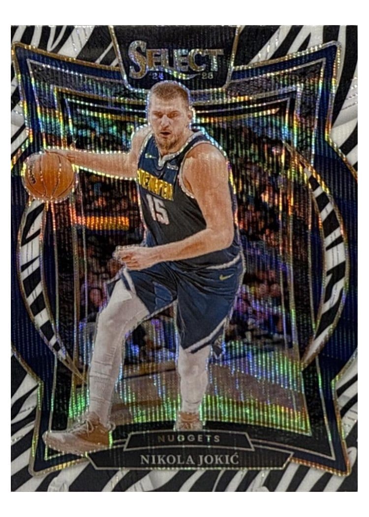 2024-25 Panini Select Base Set Nikola Jokic #140 card