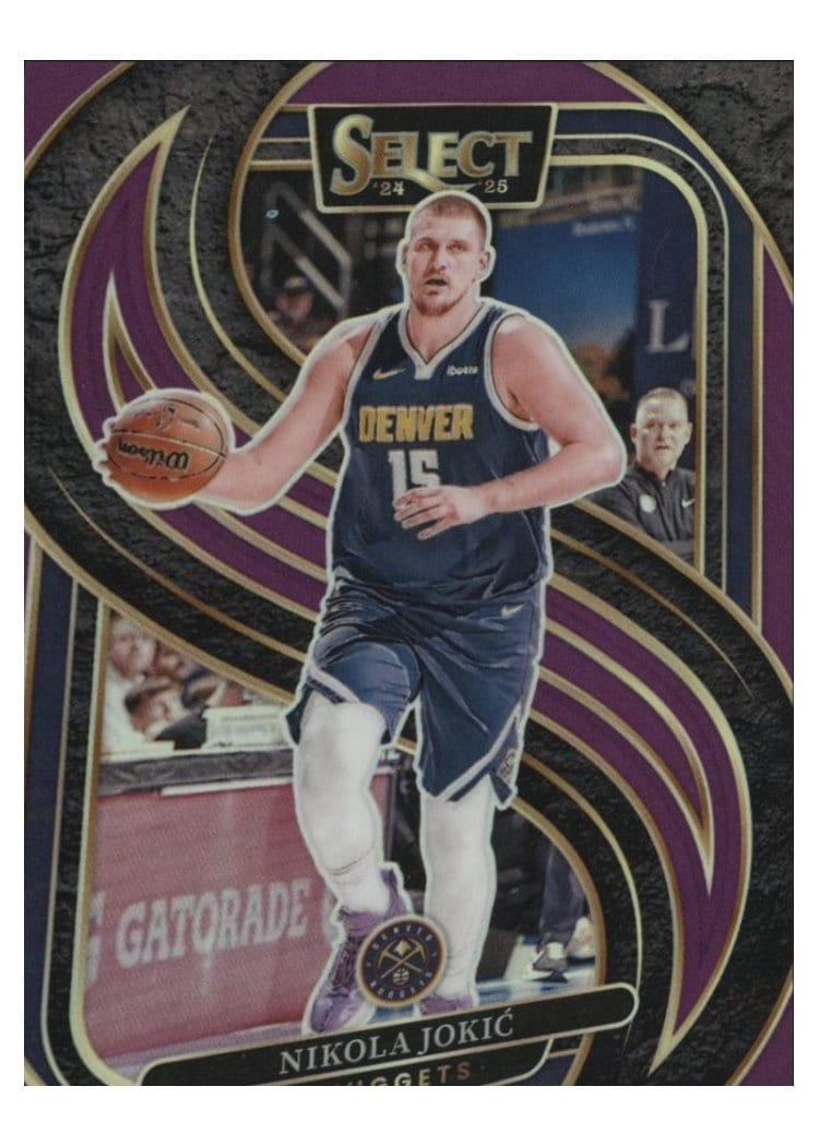 2024-25 Panini Select Base Set Nikola Jokic #140 card