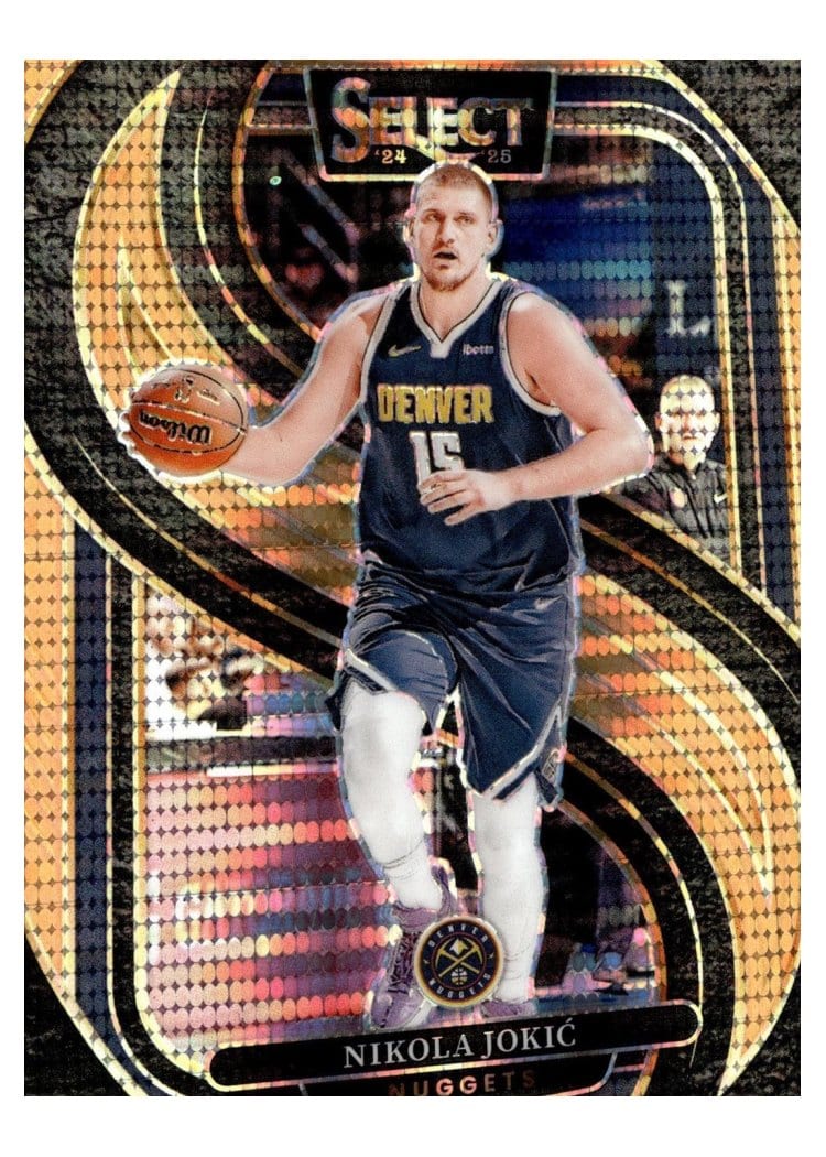 2024-25 Panini Select Base Set Nikola Jokic #140 card