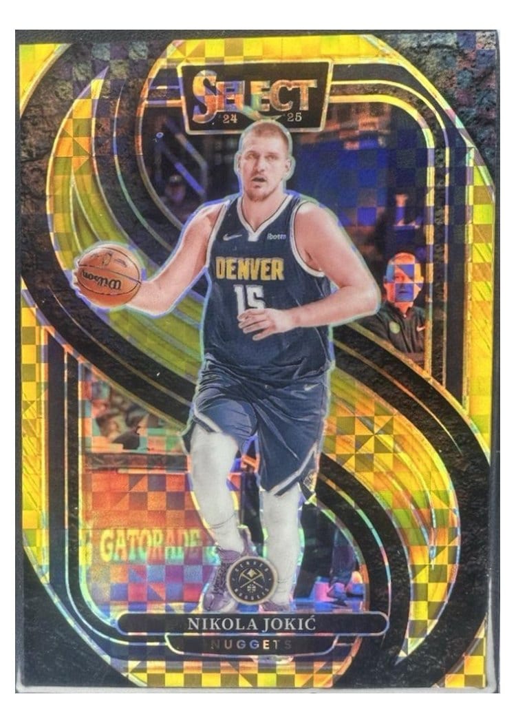 2024-25 Panini Select Base Set Nikola Jokic #140 card