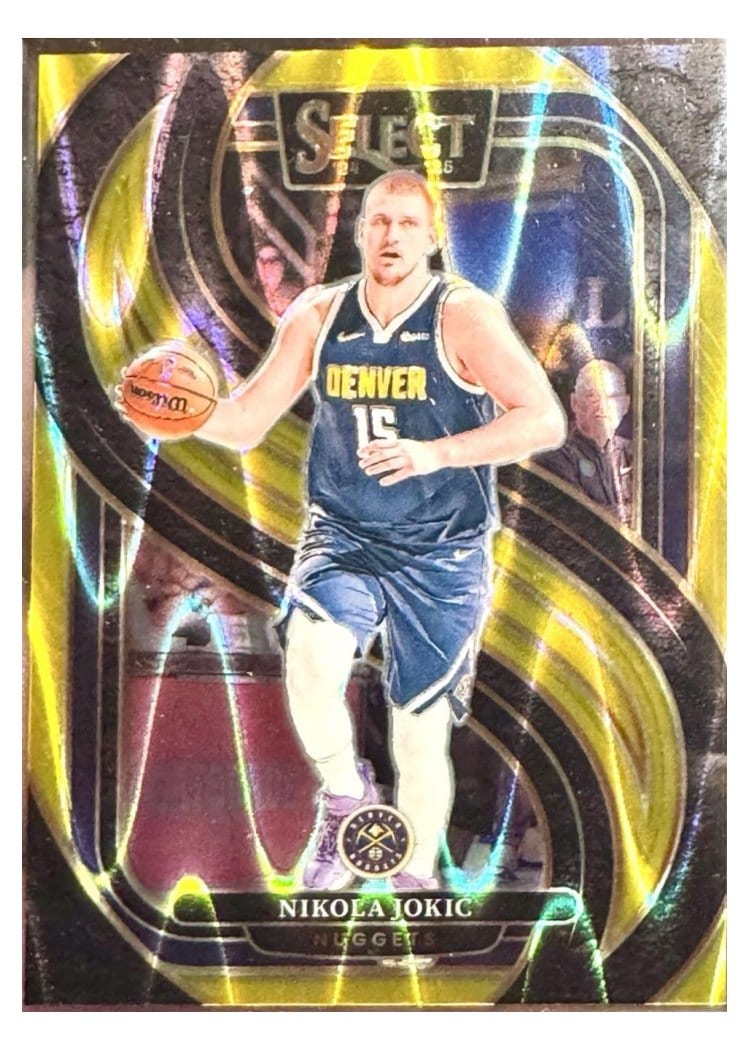 2024-25 Panini Select Base Set Nikola Jokic #140 card