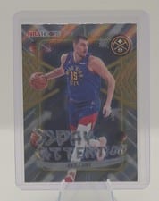 2025-26 NBA Hoops Pay Attention Nikola Jokić #PA-10 card