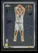 2025-26 Topps Chrome Xs And Whoas Nikola Jokić #XW-3 card