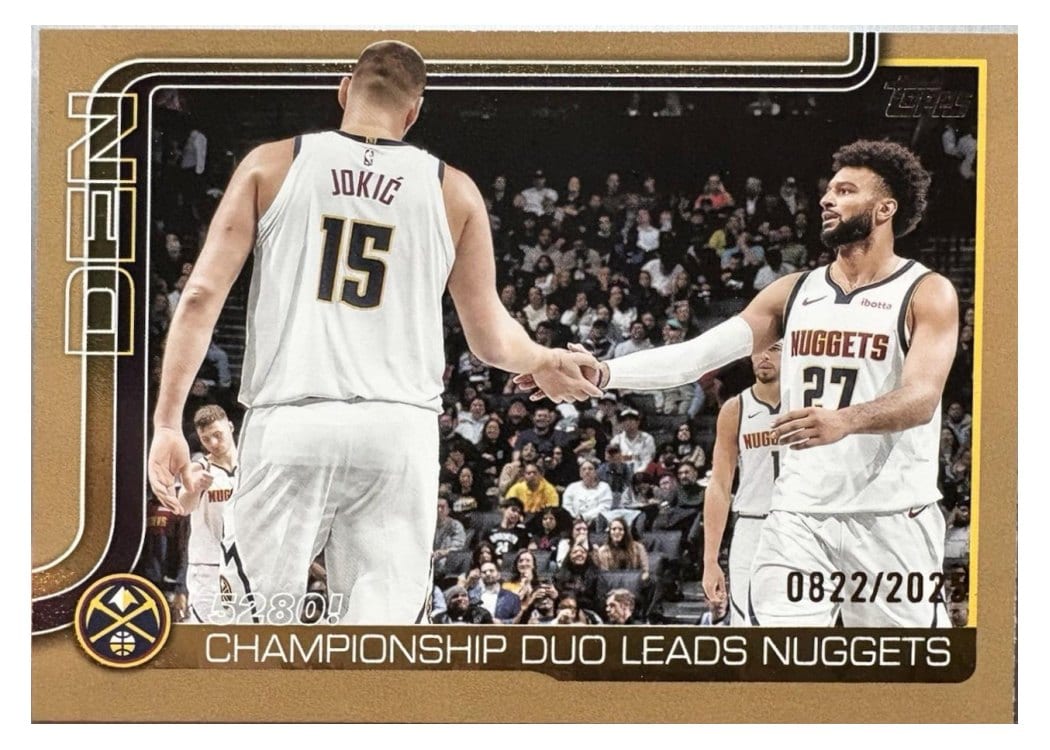 2025 Topps Nikola Jokic #286 card