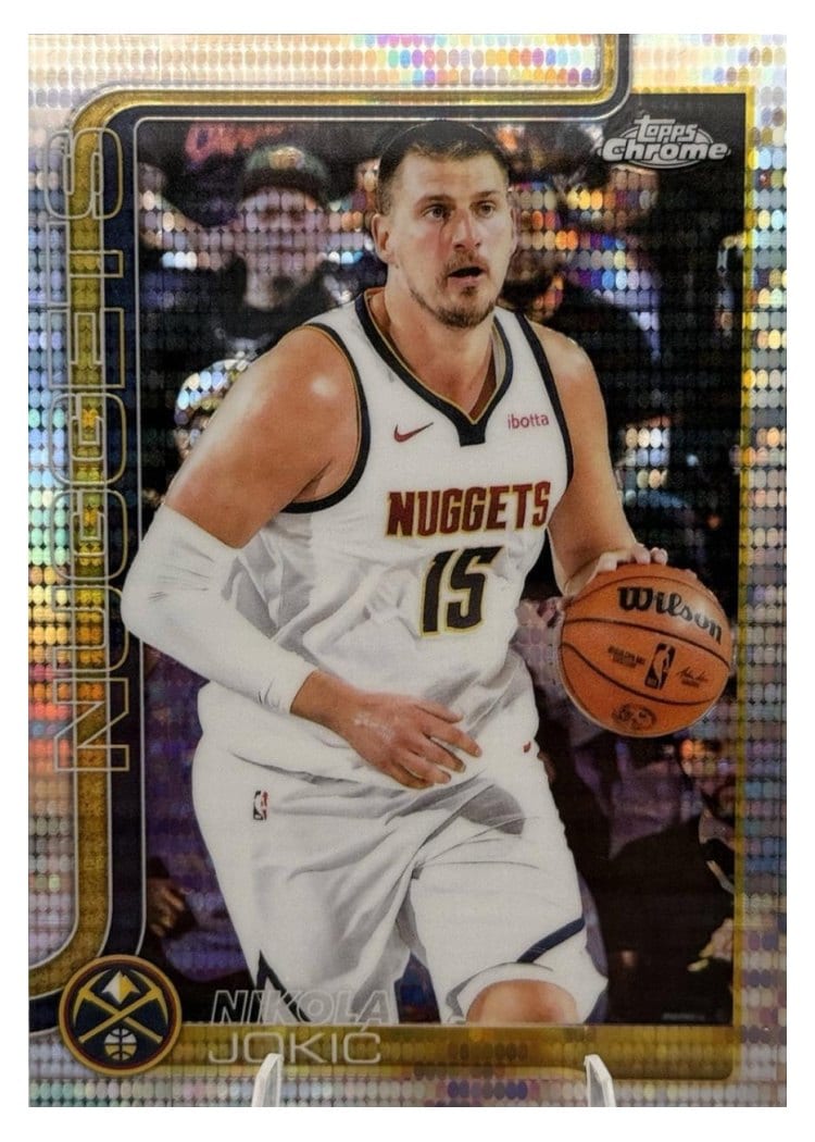 2025 Topps Chrome Nikola Jokic #25 card