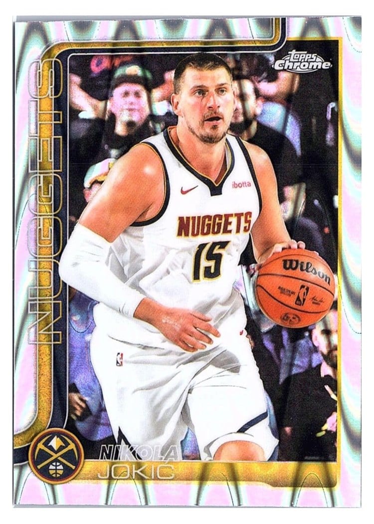 2025 Topps Chrome Nikola Jokic #25 card