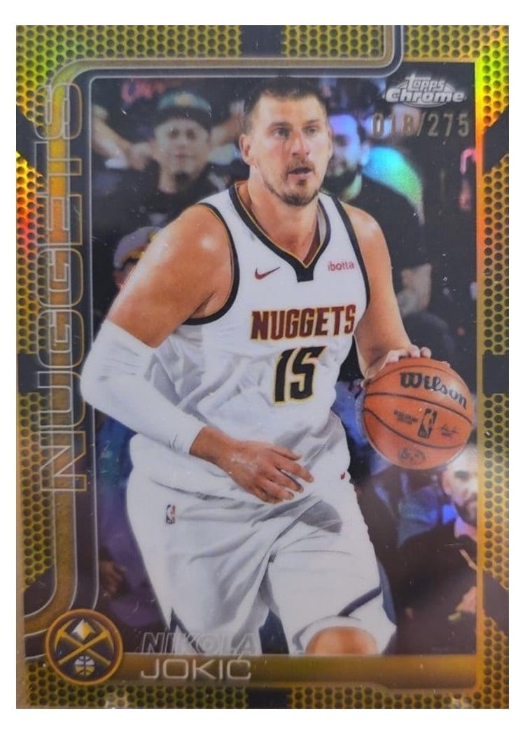 2025 Topps Chrome Nikola Jokic #25 card