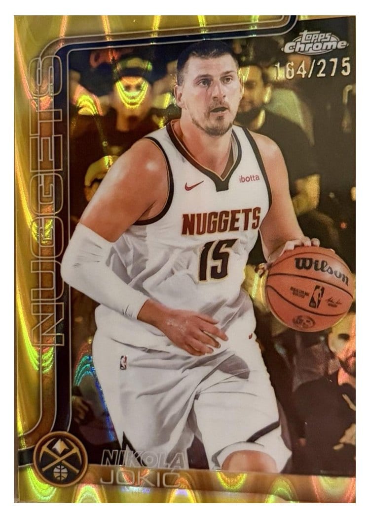 2025 Topps Chrome Nikola Jokic #25 card