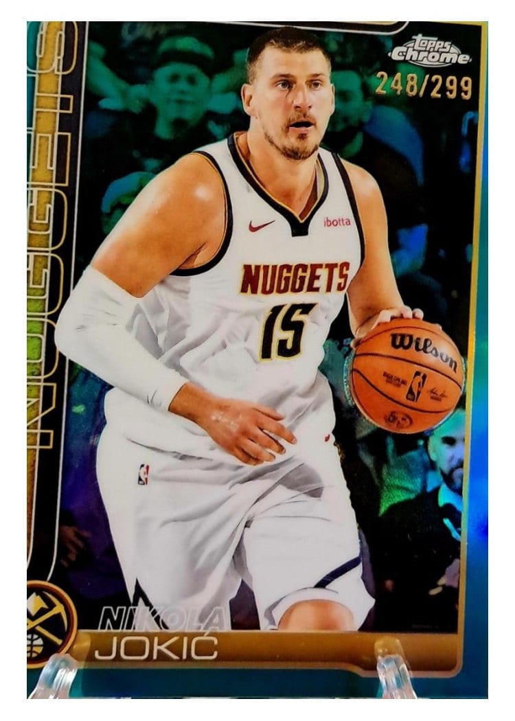 2025 Topps Chrome Nikola Jokic #25 card