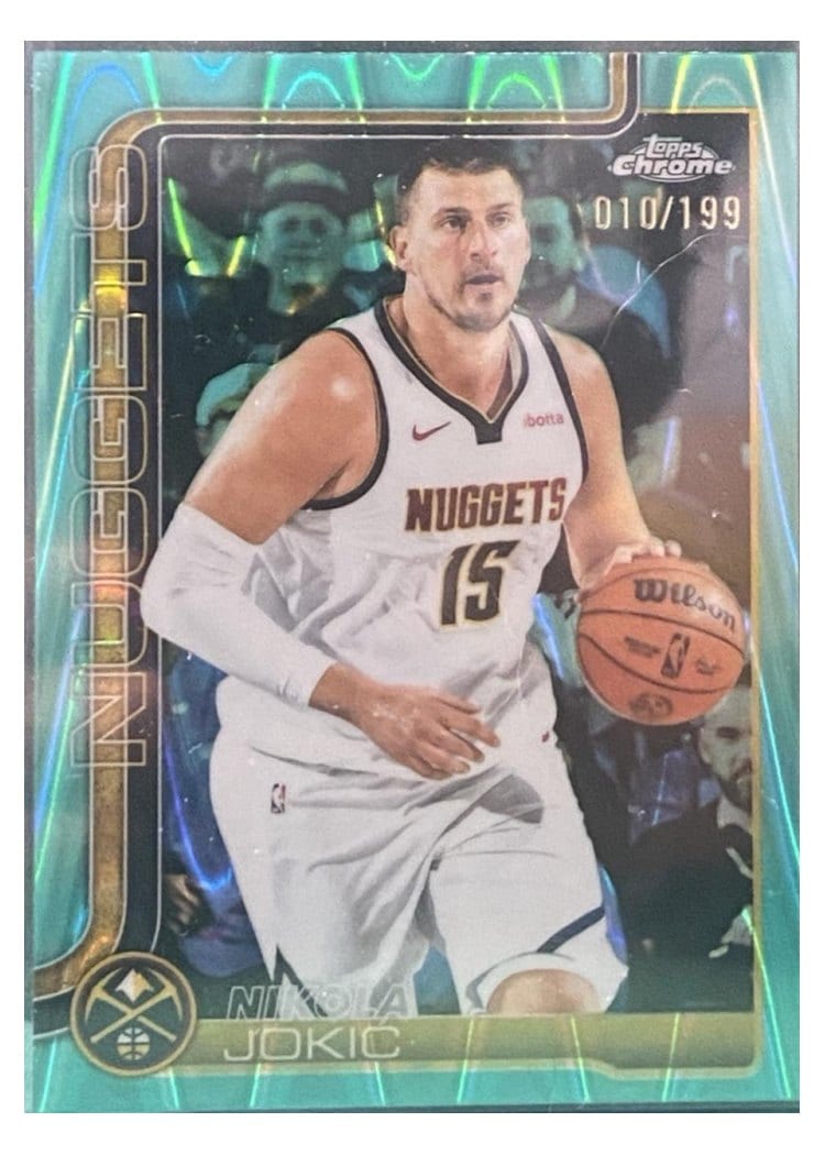 2025 Topps Chrome Nikola Jokic #25 card