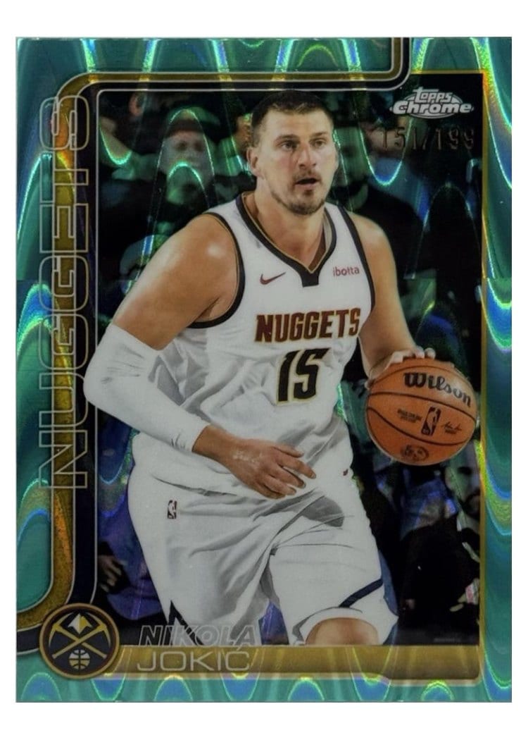2025 Topps Chrome Nikola Jokic #25 card