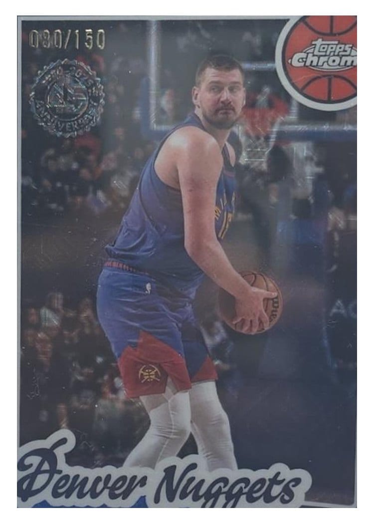 2025 Topps Chrome Nikola Jokic #25 card