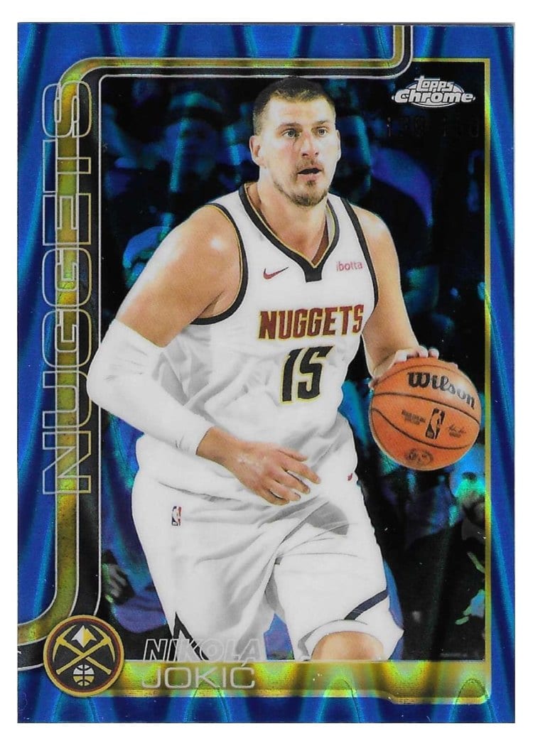 2025 Topps Chrome Nikola Jokic #25 card