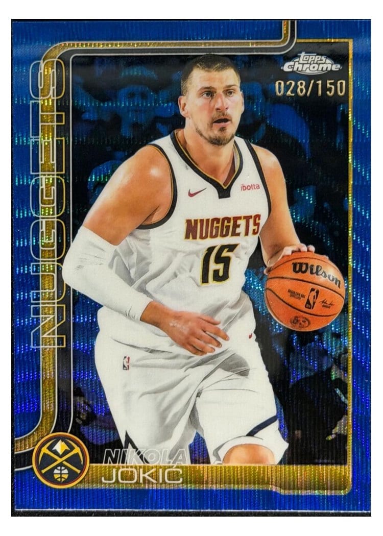 2025 Topps Chrome Nikola Jokic #25 card