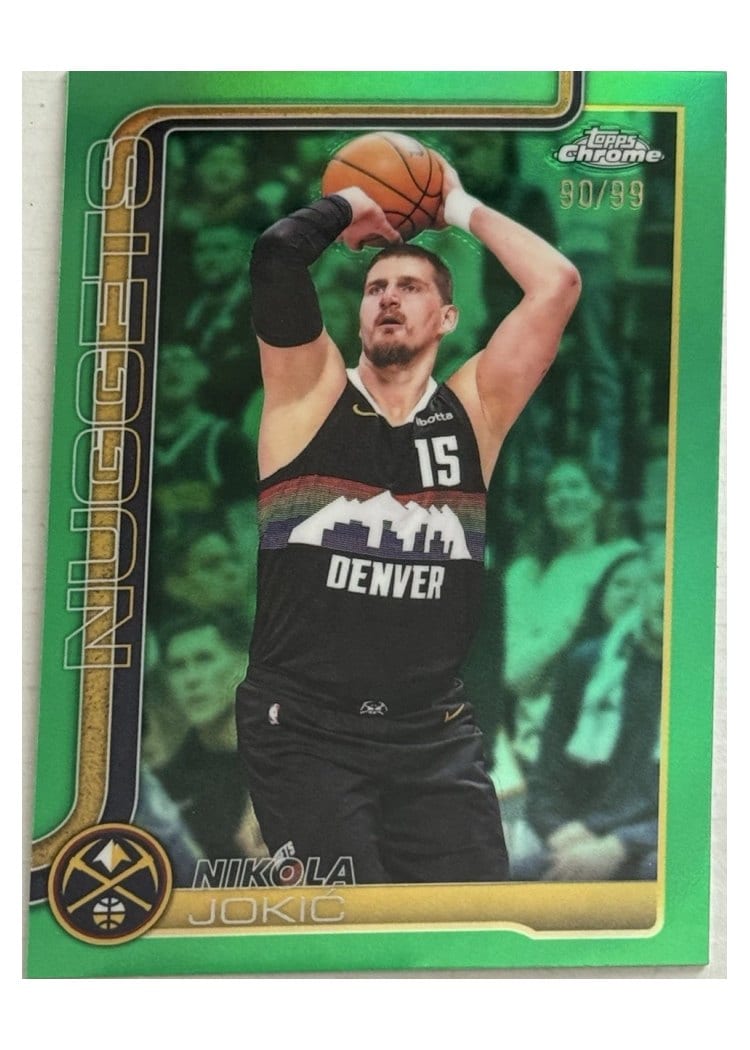 2025 Topps Chrome Nikola Jokic #25 card