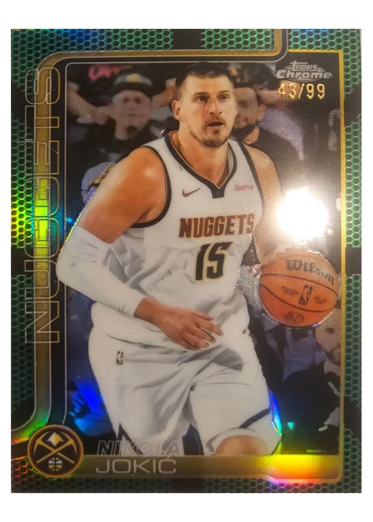 2025 Topps Chrome Nikola Jokic #25 card