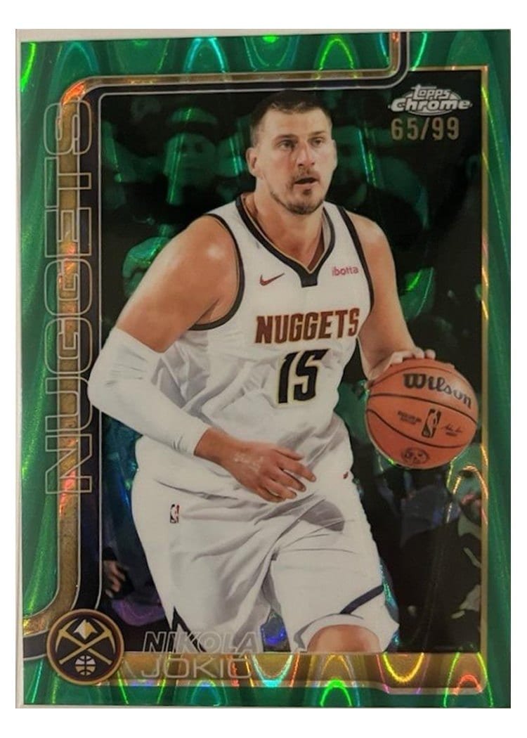 2025 Topps Chrome Nikola Jokic #25 card