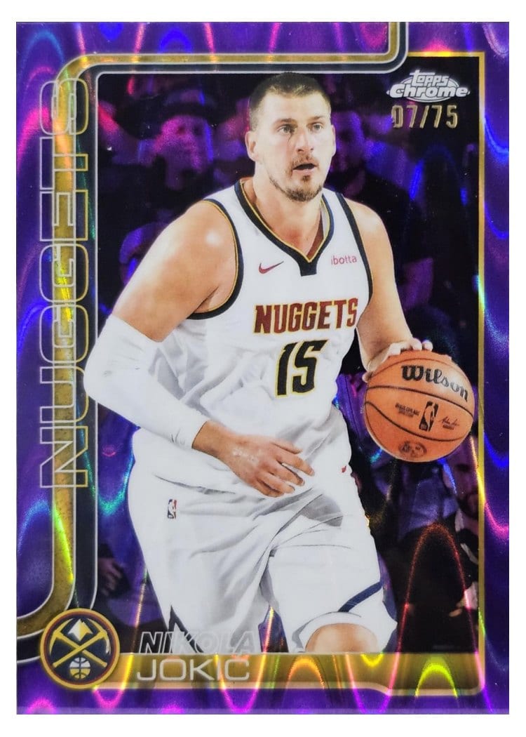 2025 Topps Chrome Nikola Jokic #25 card