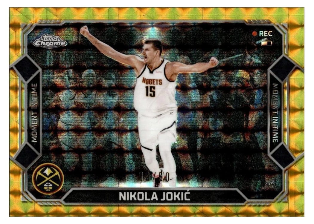 2025 Topps Chrome Nikola Jokic #25 card