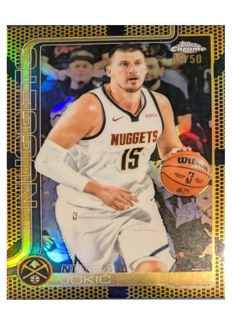 2025 Topps Chrome Nikola Jokic #25 card
