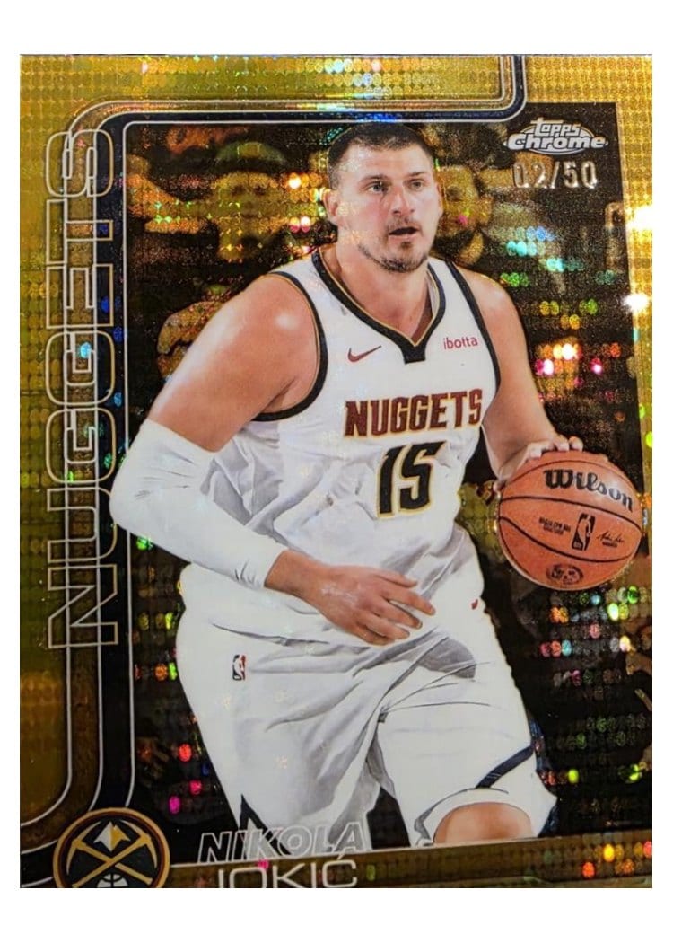 2025 Topps Chrome Nikola Jokic #25 card