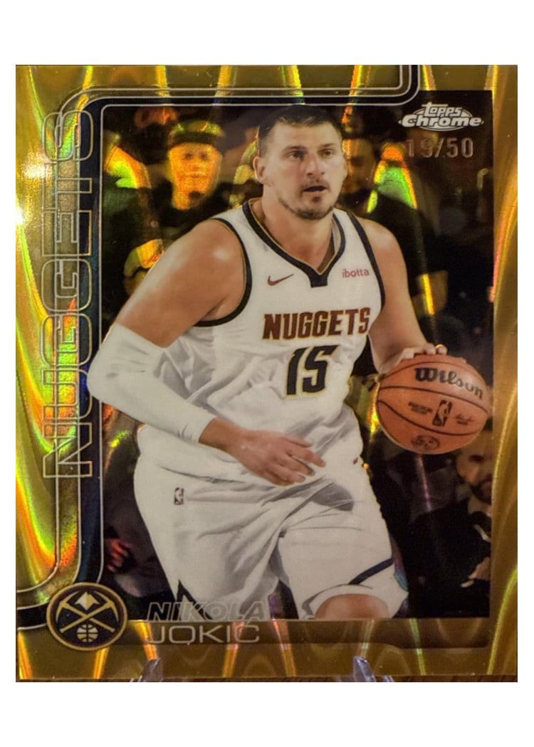 2025 Topps Chrome Nikola Jokic #25 card