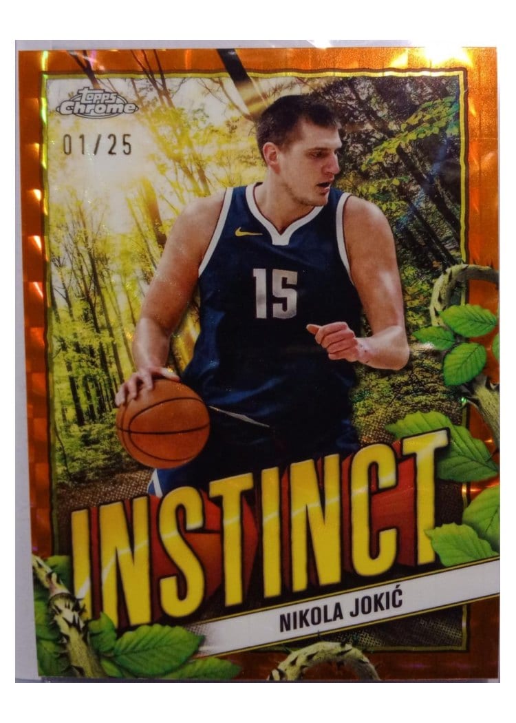 2025 Topps Chrome Nikola Jokic #25 card