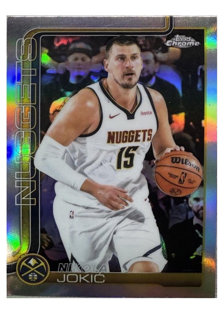 2025 Topps Chrome Nikola Jokic #25 card
