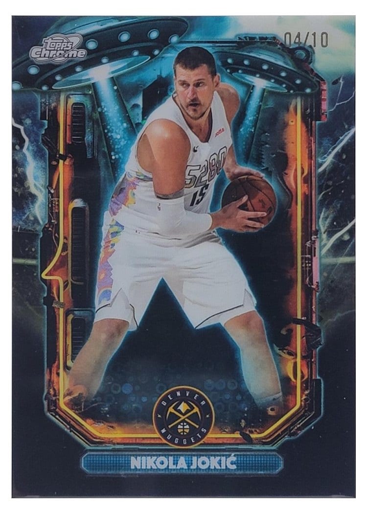 2025 Topps Chrome Nikola Jokic #25 card