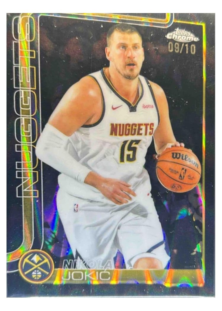 2025 Topps Chrome Nikola Jokic #25 card