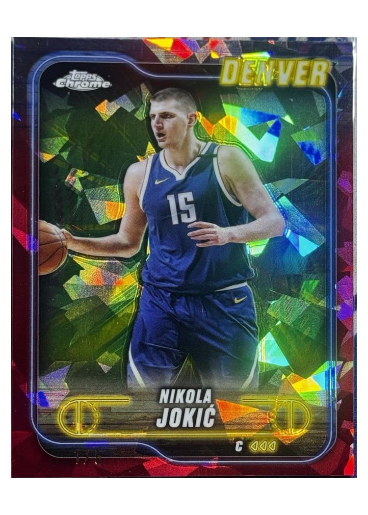 2025 Topps Chrome Nikola Jokic #25 card