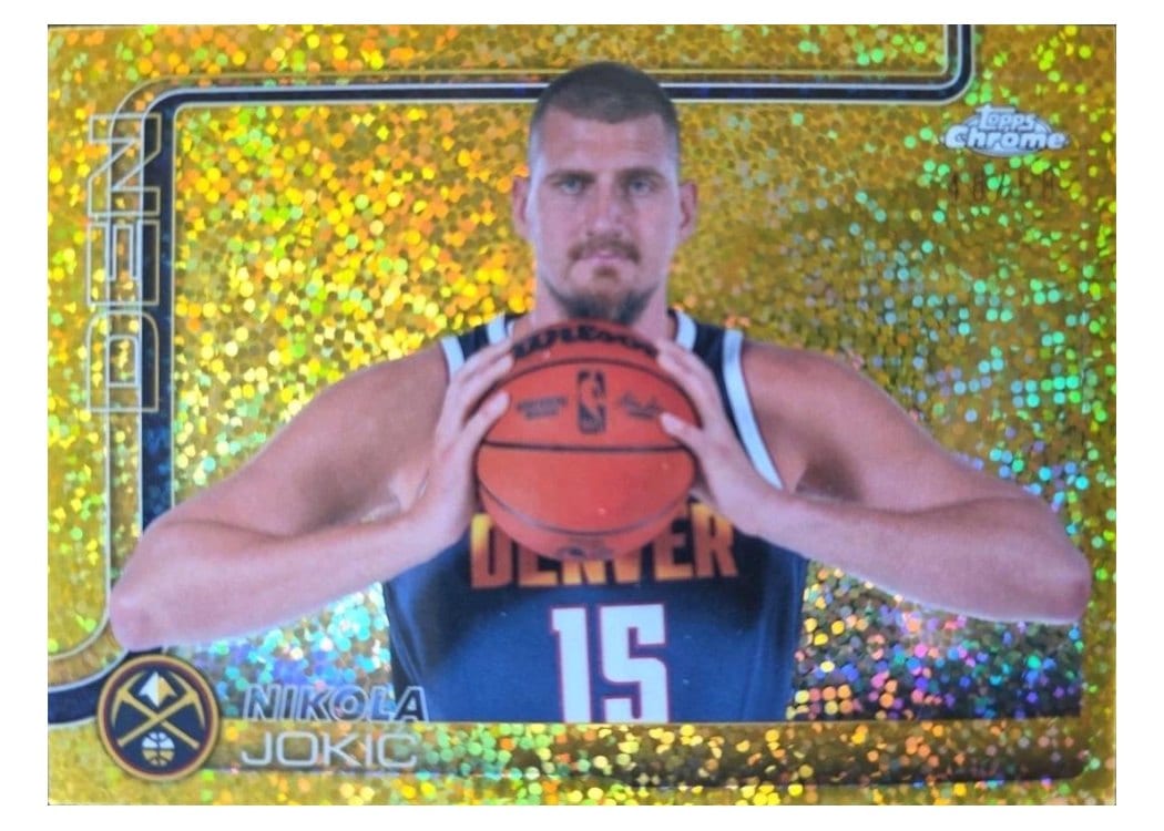 2025 Topps Chrome Nikola Jokic #25 card