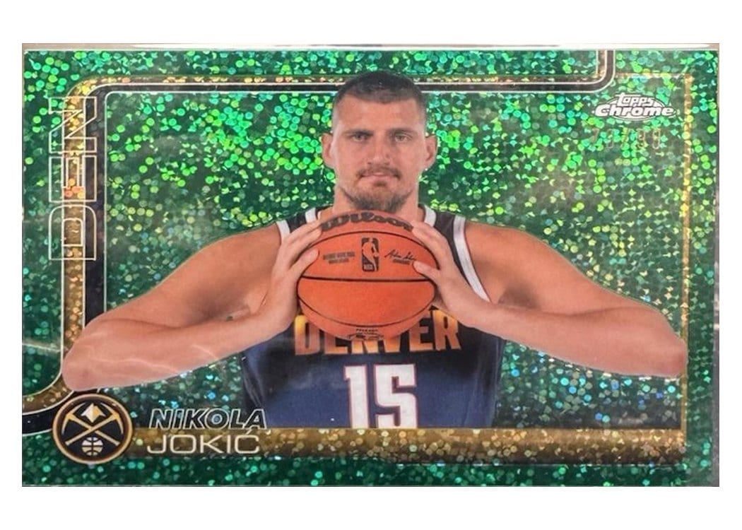 2025 Topps Chrome Nikola Jokic #25 card