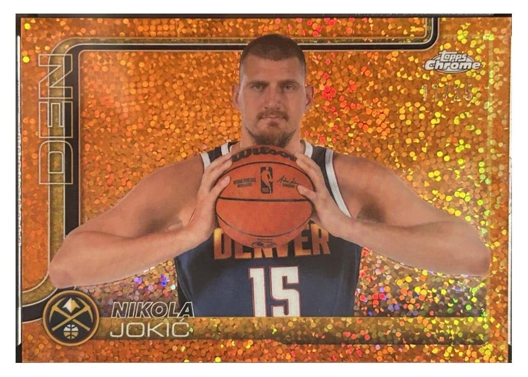 2025 Topps Chrome Nikola Jokic #25 card