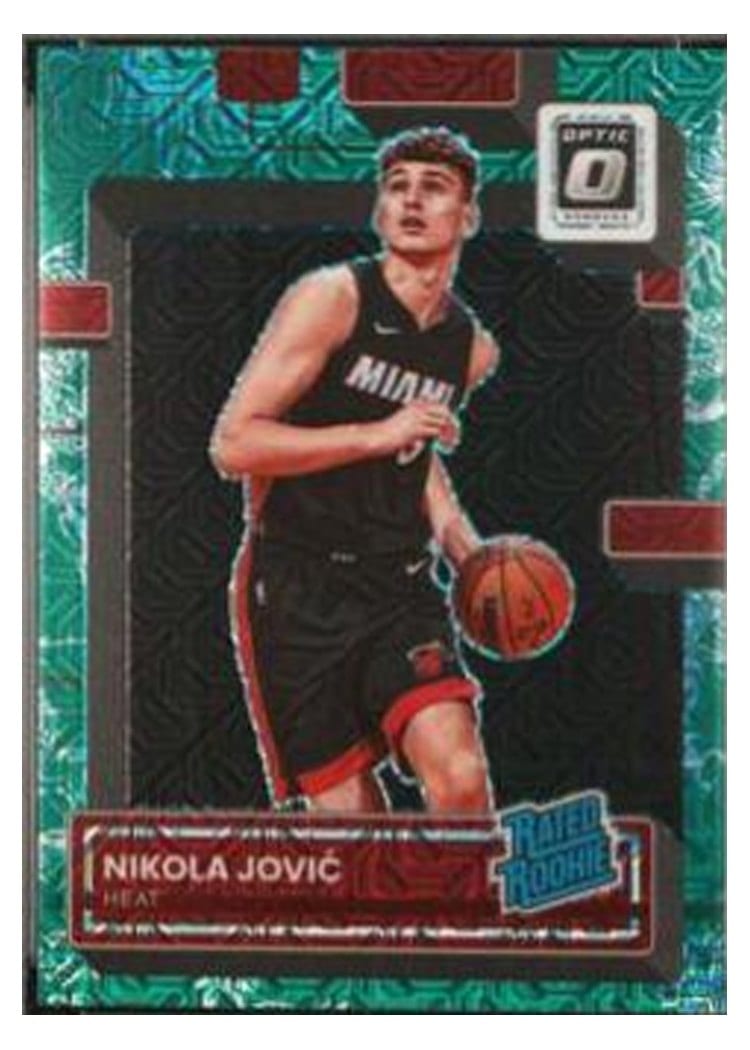 2022-23 Donruss Optic Base Set Nikola Jovic #224 card