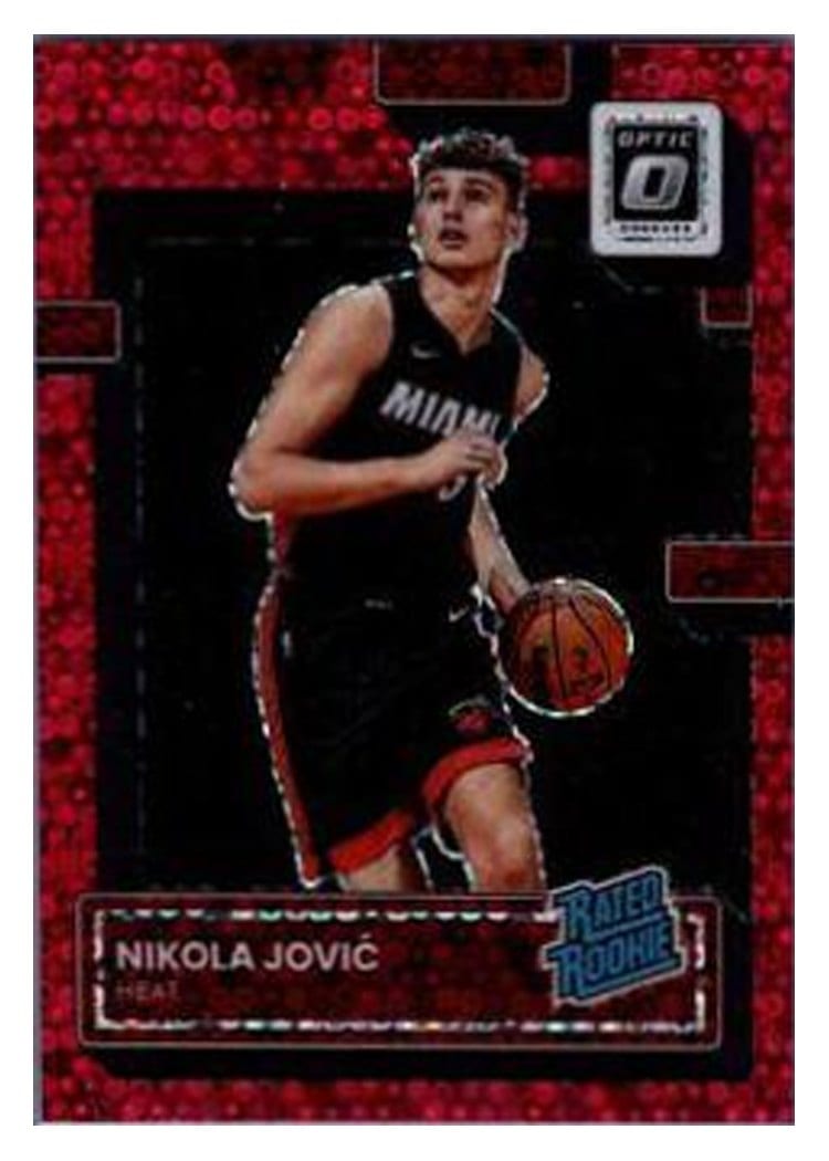 2022-23 Donruss Optic Base Set Nikola Jovic #224 card