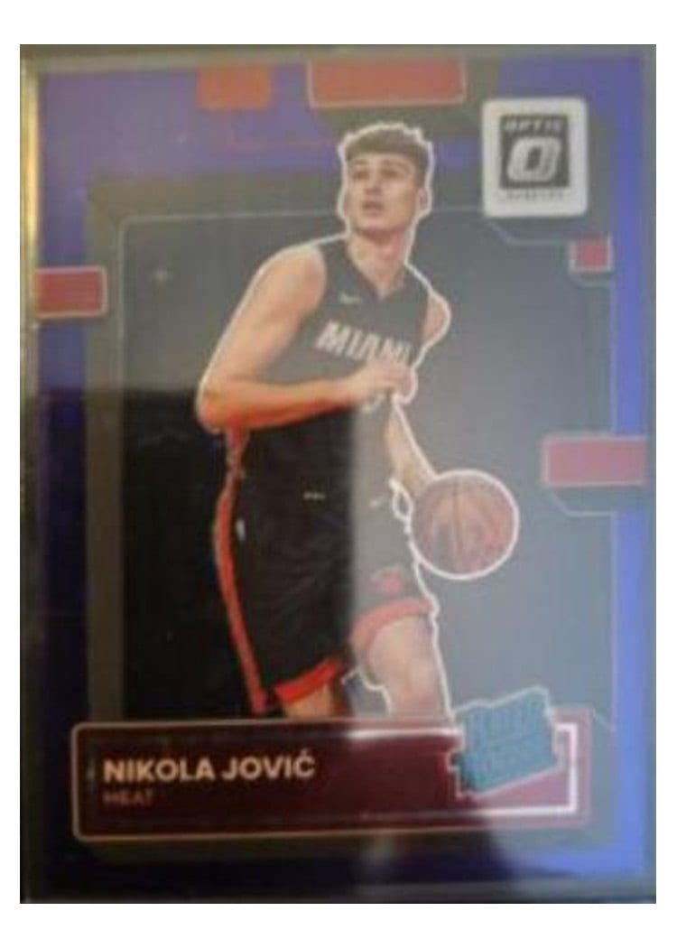 2022-23 Donruss Optic Base Set Nikola Jovic #224 card
