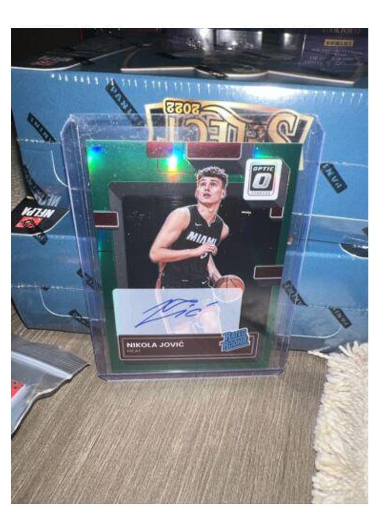 2022-23 Donruss Optic Base Set Nikola Jovic #224 card