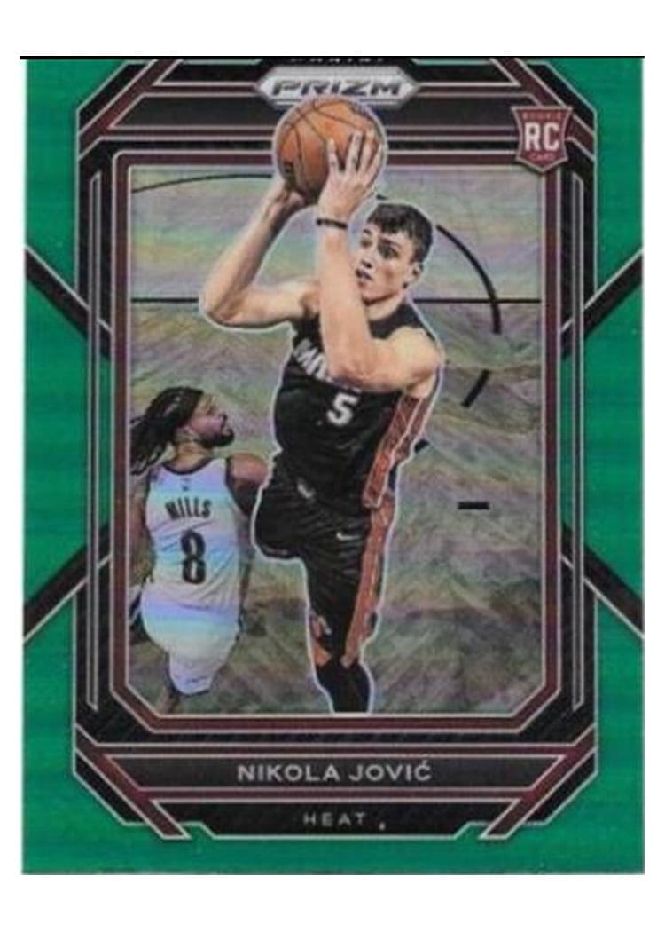 2022-23 Panini Prizm Base Set Nikola Jovic #236 card