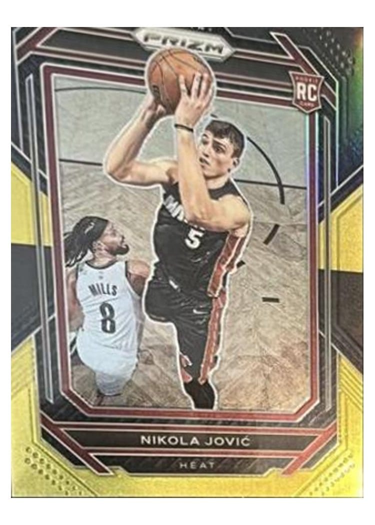 2022-23 Panini Prizm Base Set Nikola Jovic #236 card