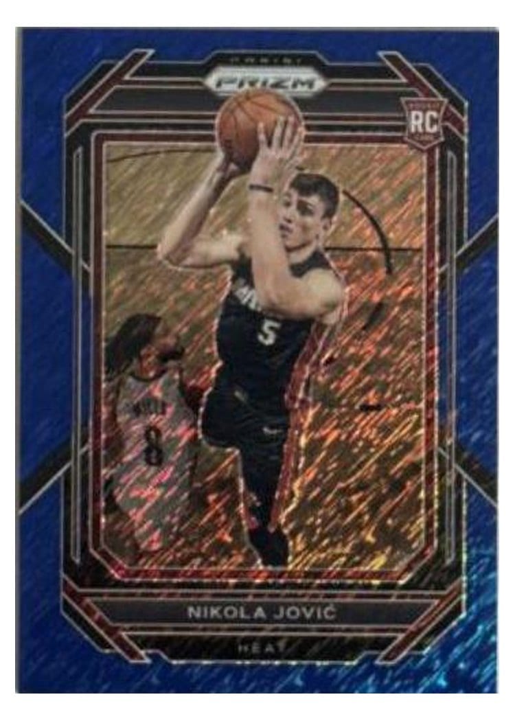 2022-23 Panini Prizm Base Set Nikola Jovic #236 card