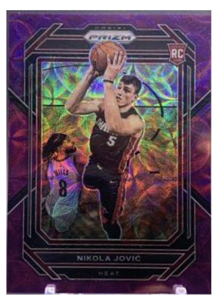 2022-23 Panini Prizm Base Set Nikola Jovic #236 card