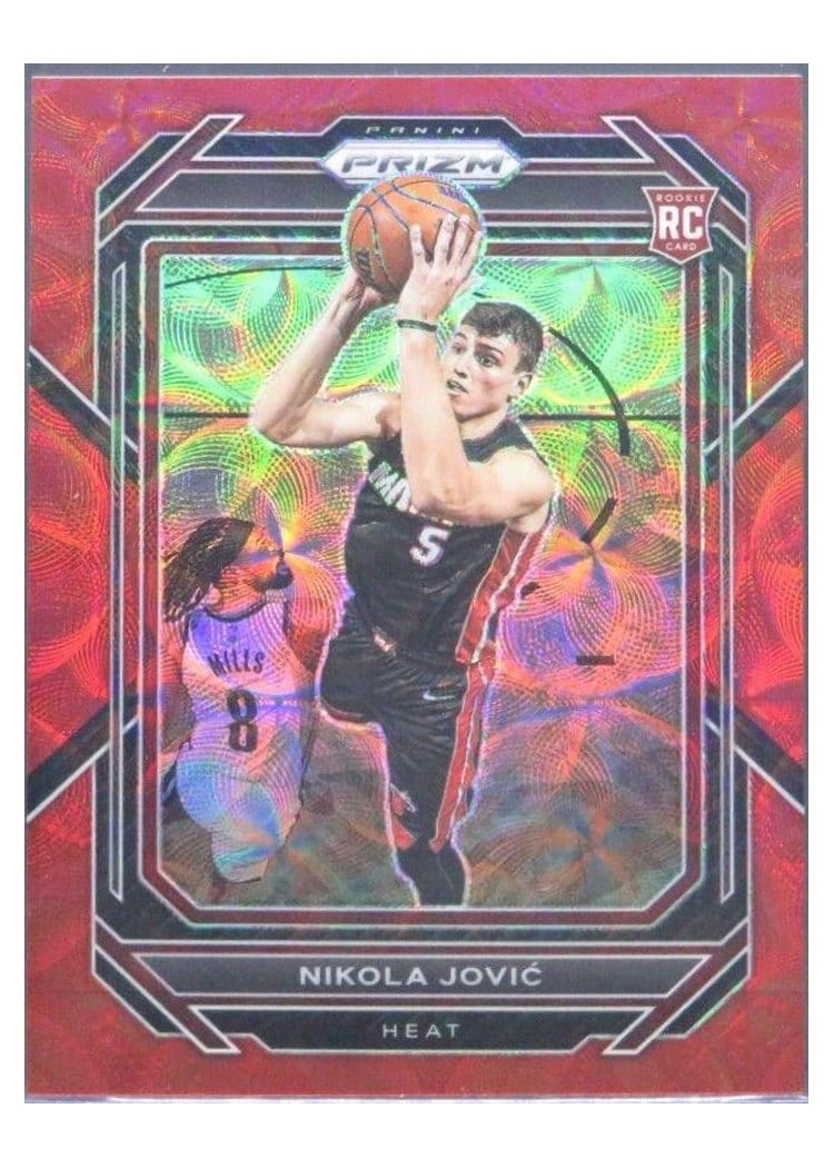 2022-23 Panini Prizm Base Set Nikola Jovic #236 card