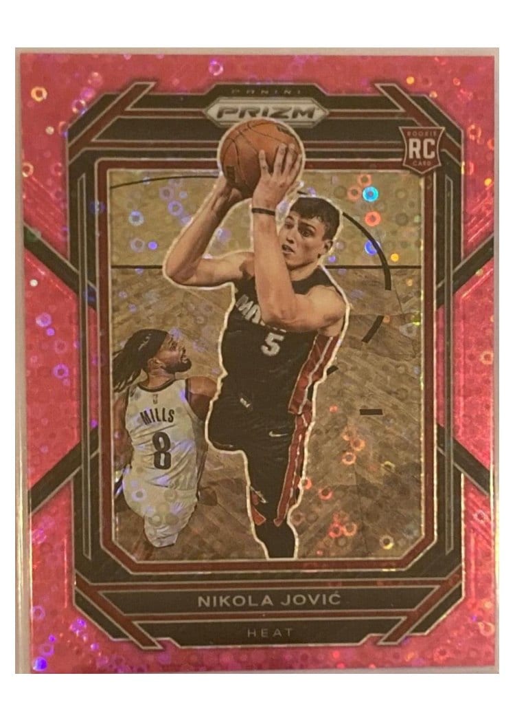2022-23 Panini Prizm Base Set Nikola Jovic #236 card