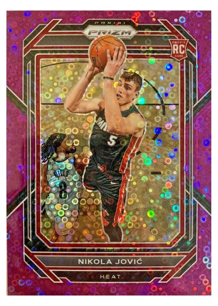 2022-23 Panini Prizm Base Set Nikola Jovic #236 card